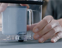 Odstranění vzduchu z filtru AquaClean